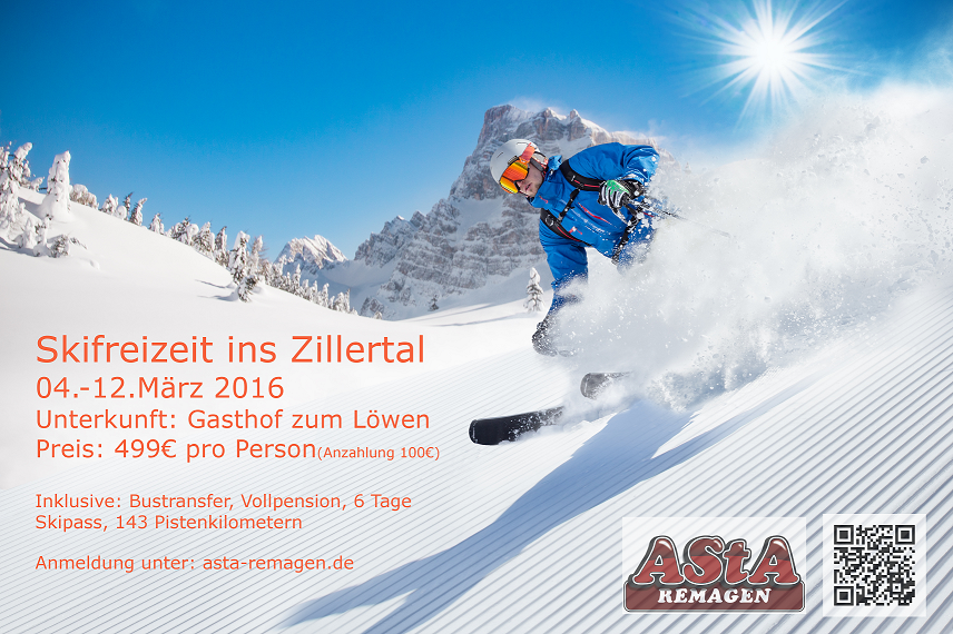 Plakat Ski Freizeit 2016klein