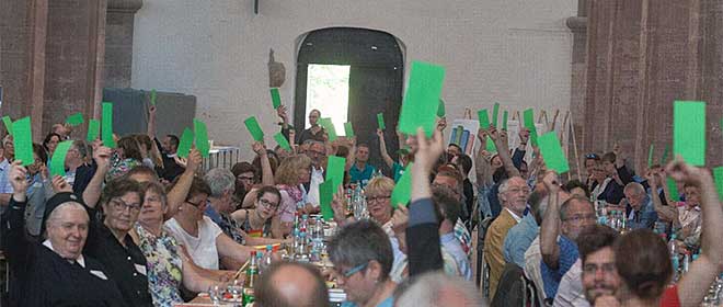 Resonanz-Treffen in Trier: Grüne Karten