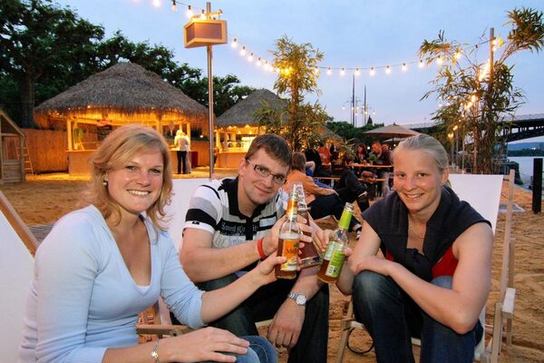 Chillen am Mainz-Strand. © Mainzstrand