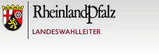 Logo: Landeswahlleiter - Zurï¿½ck zur Startseite wahlen.rlp.de