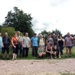 Einweihung vom Kräuterlehrpfad in Abtweiler - Gruppenbild