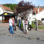 Botanische Wanderung 2016 - Treffpunkt an der Buswartehalle