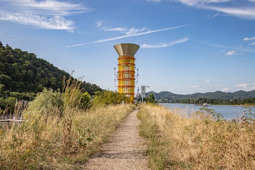 Skulpturenufer Remagen | Eberhardt Bosslet: Regenfänger