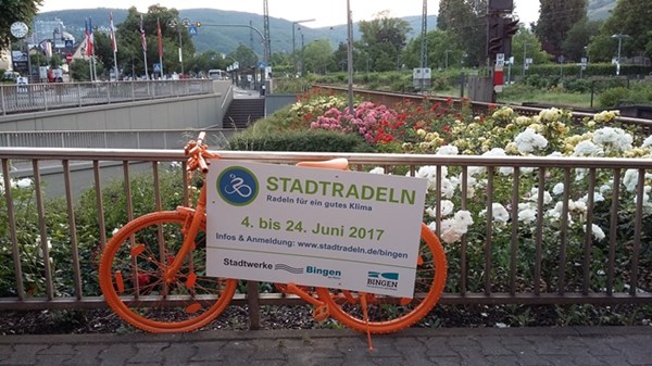 Stadtradeln 2017 - Werbefahrrad