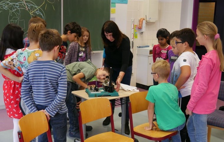 Klimaforscher der Grundschule am Mäuseturm