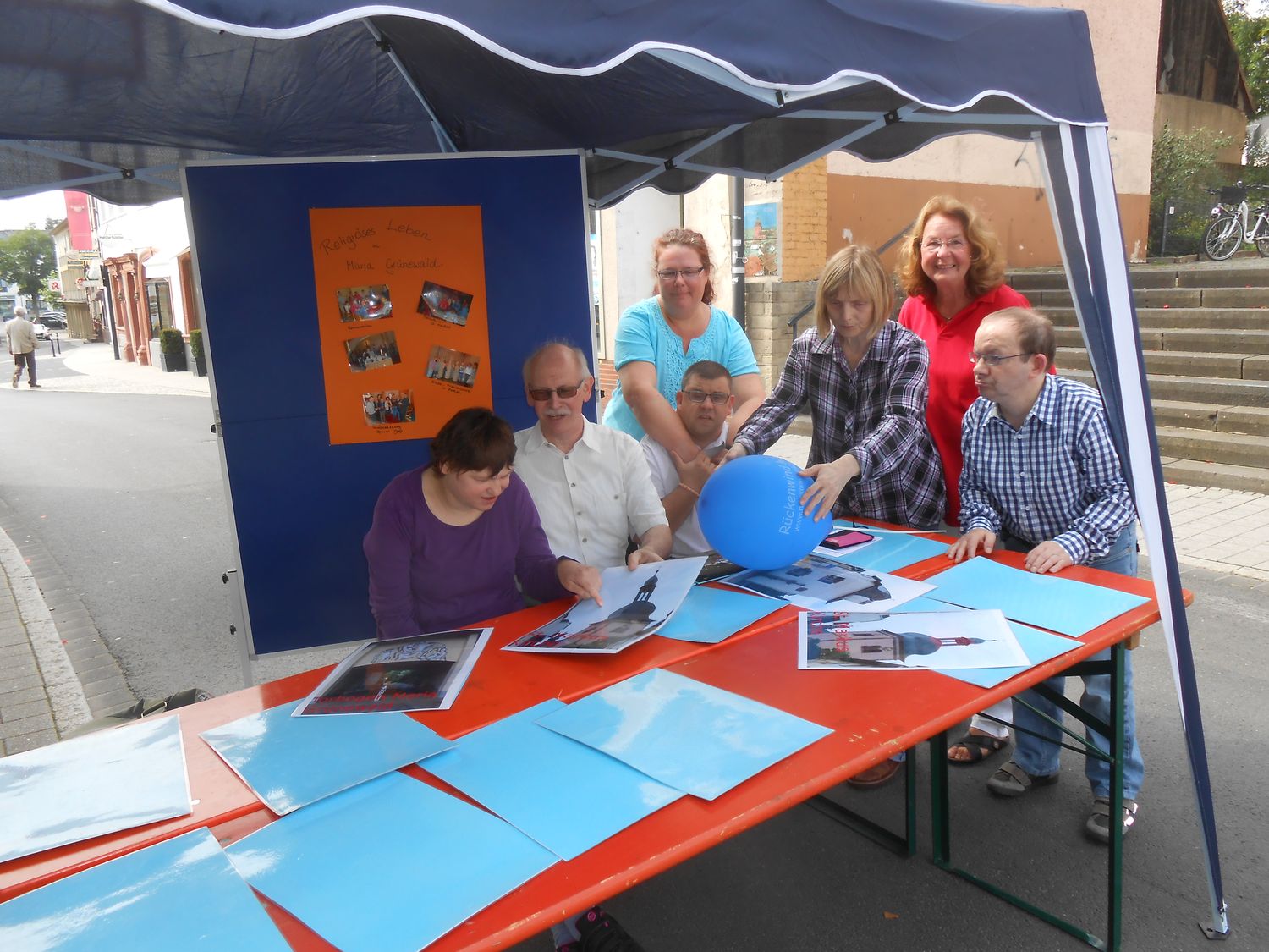 Beim Pfarrfest in Wittlich St. Markus