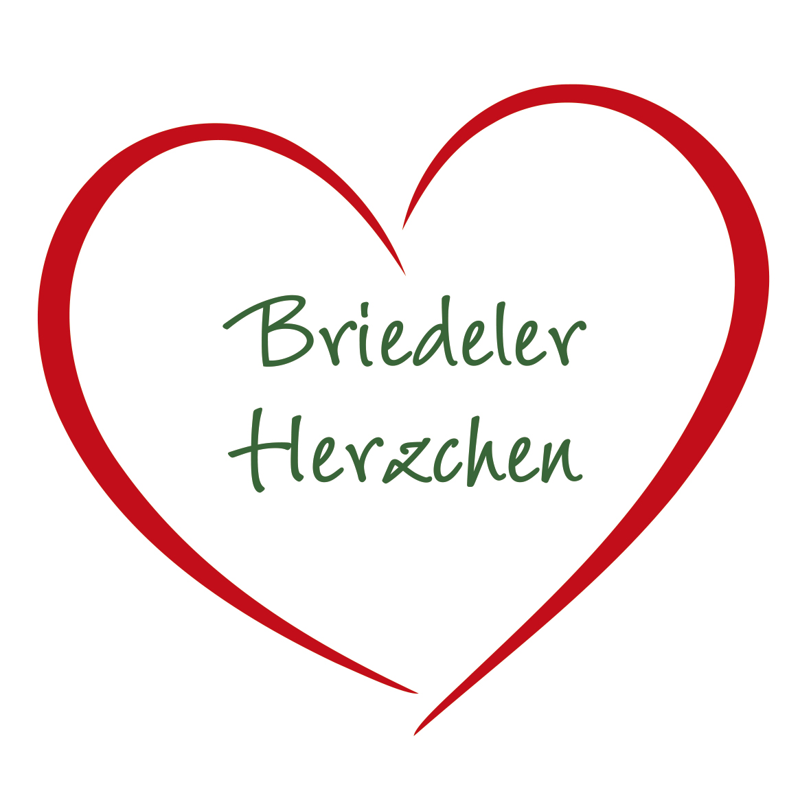 Aufkleber Briedeler Herzchen