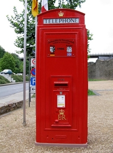 englische Telefonzelle 