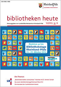 Titelbild "bibliotheken heute"