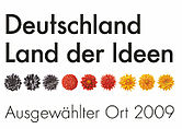 Logo "Land der Ideen - ausgewählter Ort"