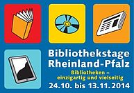 Logo Bibliothekstage 2014