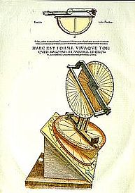 Aus: Apian: Astronomicum Ceasareum, 1540