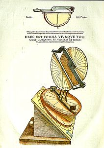 Aus: Apian: Astronomicum Ceasareum, 1540