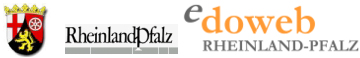 Logo Rheinland-Pfalz und Logo edoweb