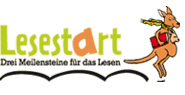 Logo Lesestart - Drei Meilensteine für das Lesen