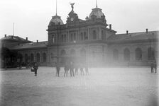 Der Mainzer Hauptbahnhof (um 1890)