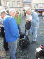 Einweisung in den Segway