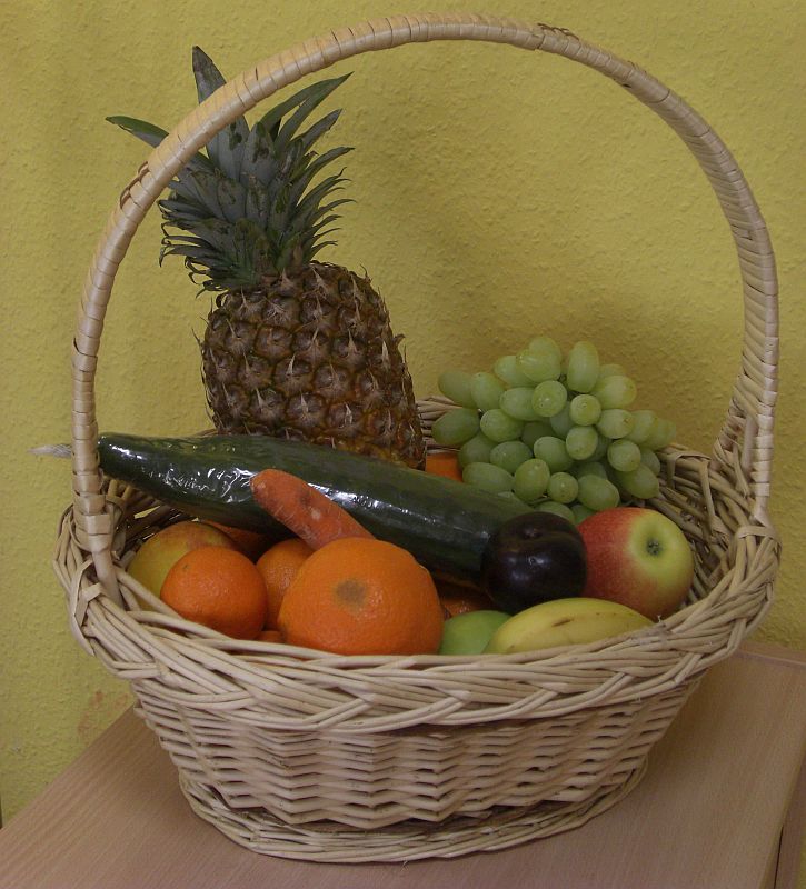 Obst- und Gemüsekorb