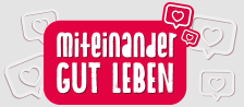 Banner Miteinander gut leben © Staatskanzlei Rheinland-Pfalz