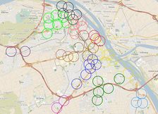 Übersicht der Sirenenstandorte in Mainz