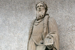 Das Gutenberg-Denkmal. © Gutenberg-Museum, Foto: Martina Pipprich