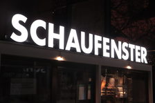 Das Schaufenster für den Neubau.