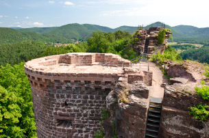 Burgruine Altdahn in der Pfalz - Foto: Dominik Ketz © Rheinland-Pfalz Tourismus GmbH