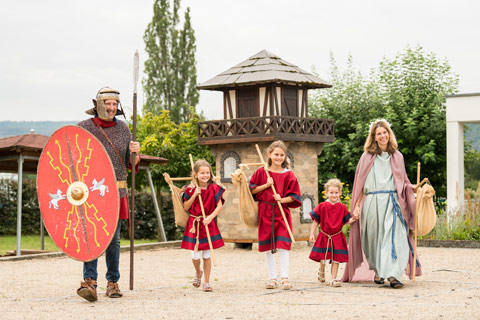 Römerleben in der Römerwelt in Rheinbrohl kennenlernen - Foto: Rheinbrohl, Römerwelt © Rheinland-Pfalz Tourismus GmbH