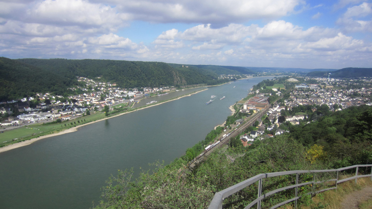 Rheinbrohl - idealer Einstiegs- oder Ausgangspunkt zum Rheinsteig