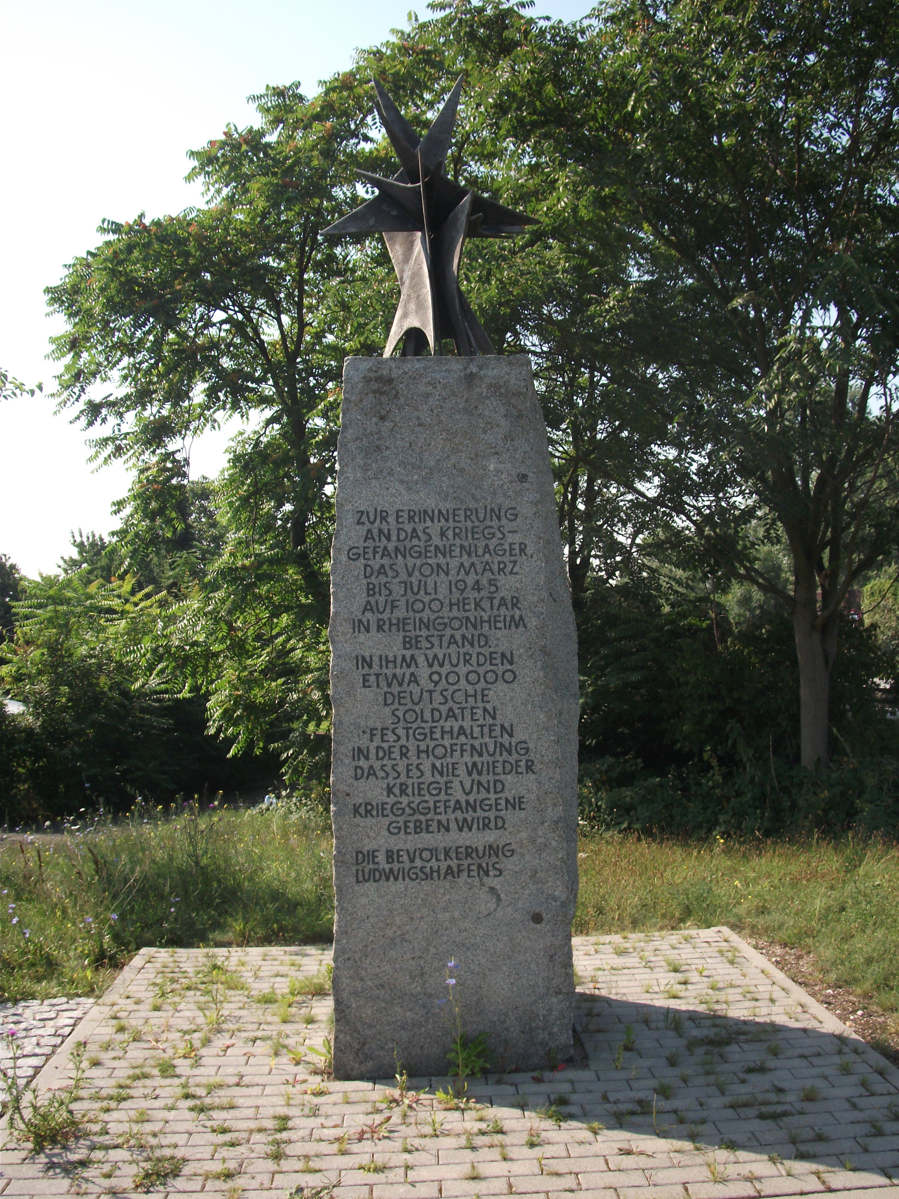 Mahnmal in Rheingönheim