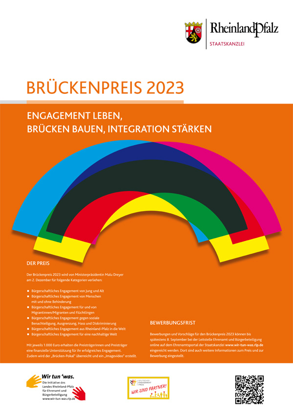 Brückenpreis 2023, Plakat 