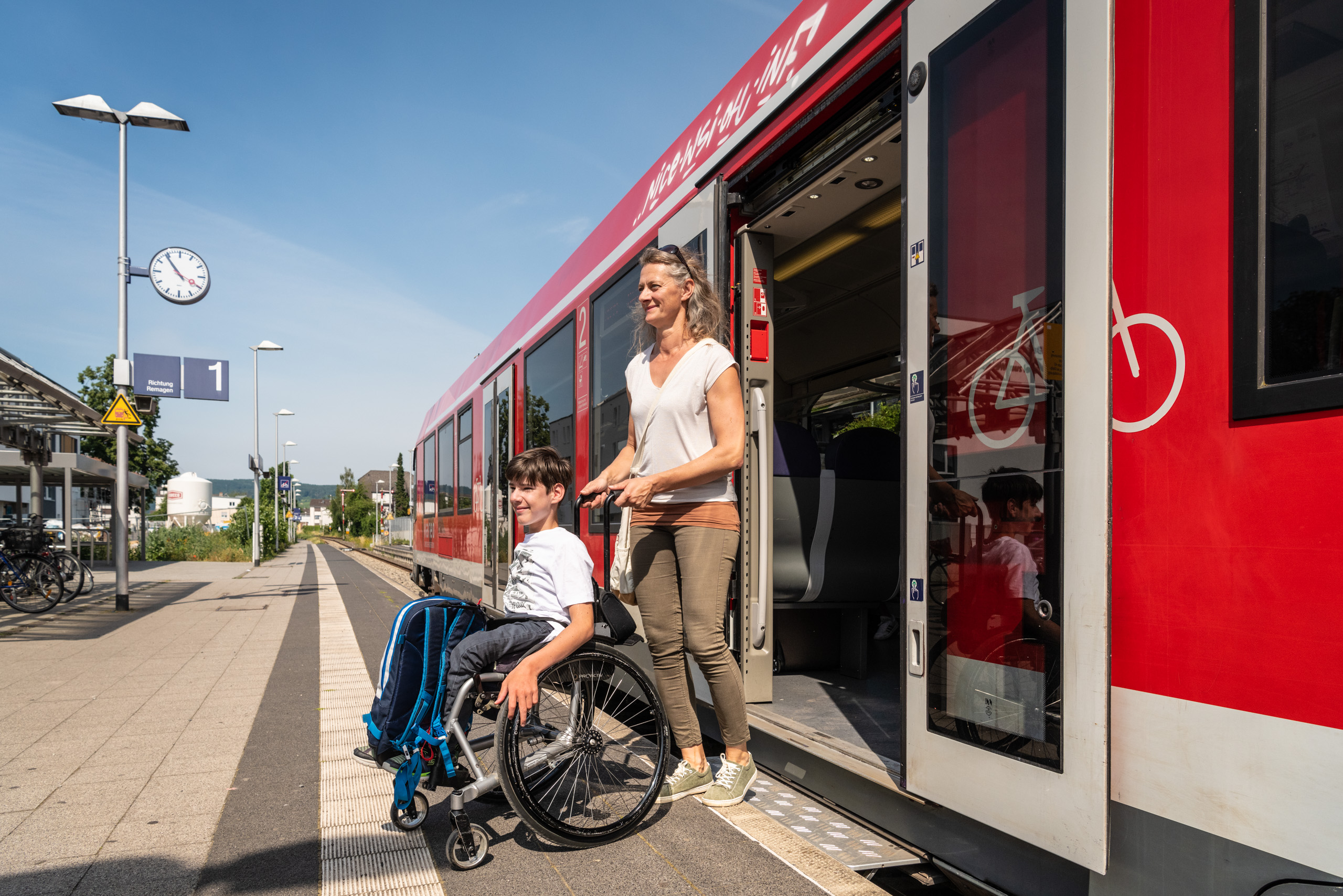 Barrierefreier Bahnhof