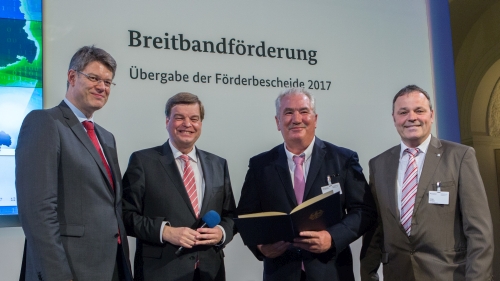 Förderbescheid Breitbandausbau Billen klein