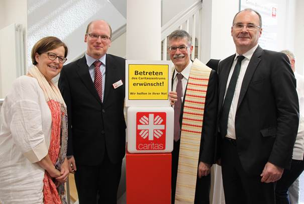 Neues Caritas-Zentrum in der Ludwigstraße eingeweiht