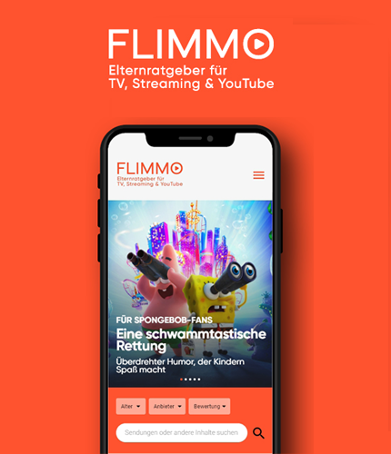 Elternratgeber FLIMMO für TV, Streaming & YouTube im neuen Design