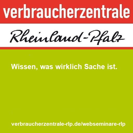 Consumer Advice Center Rhineland-Palatinate e.V.: Web seminar: Why a fiber-optic connection makes sense