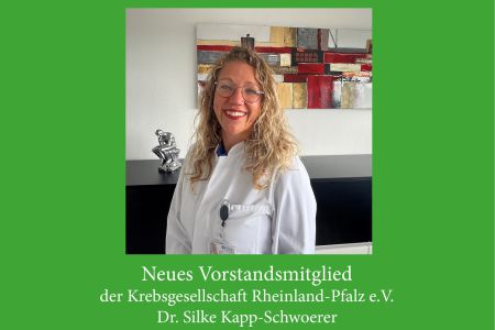 Neues Vorstandsmitglied bei der Krebsgesellschaft Rheinland-Pfalz: