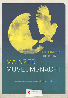 Citylight wirbt für die Mainzer Museumsnacht.