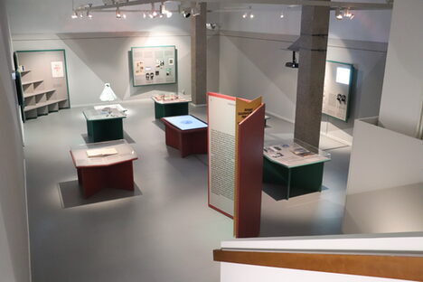 Ausstellungsimpression in der neuen Sonderausstellung.