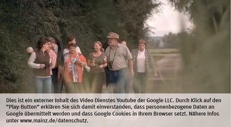 Die Landeshauptstadt Mainz nutzt den Video-Dienst Youtube.  Vor einem Klick auf den Play-Button empfängt Youtube keine Daten und setzt keine Cookies. Nähere Informationen über Youtube finden Sie in den Datenschutzinformationen zu unserem Youtube-Kanal: www.mainz.de/datenschutz