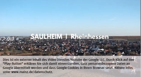 Die Landeshauptstadt Mainz nutzt den Video-Dienst Youtube.  Vor einem Klick auf den Play-Button empfängt Youtube keine Daten und setzt keine Cookies. Nähere Informationen über Youtube finden Sie in den Datenschutzinformationen zu unserem Youtube-Kanal: www.mainz.de/datenschutz