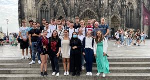 11GG3 auf Exkursion im Kölner Dom – Dank des Limburger Bischofs