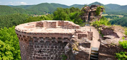 Burgruine Altdahn in der Pfalz - Foto: Dominik Ketz © Rheinland-Pfalz Tourismus GmbH