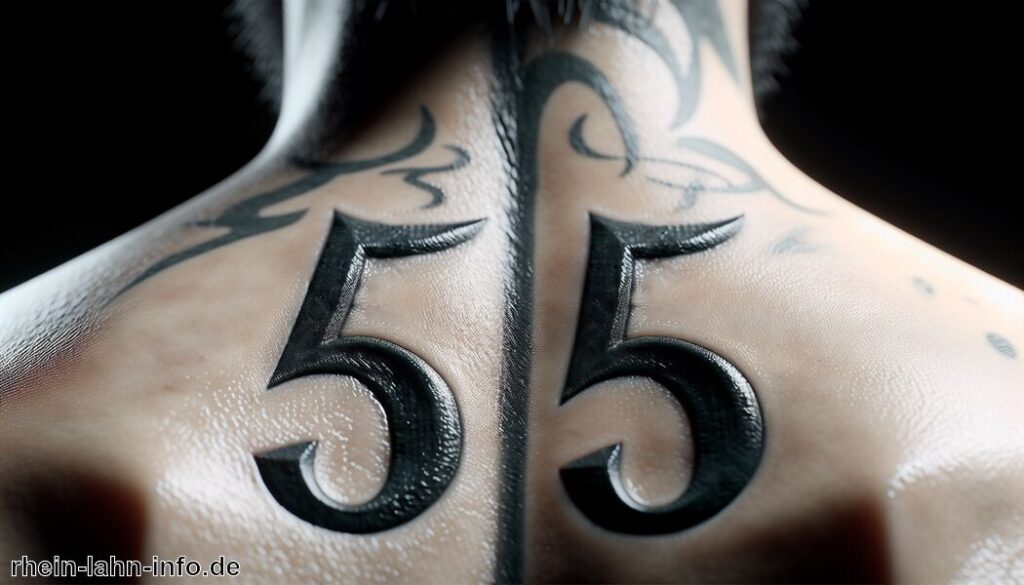 Tattoo 555 Bedeutung » Veränderung und Wachstum durch Tattoos