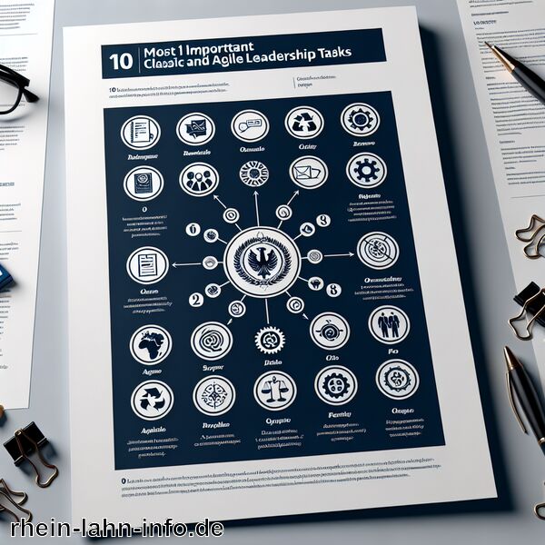 Die 10 wich­tig­sten Füh­rungs­auf­ga­ben – klas­sisch und agil