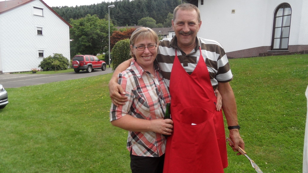 v.l. Christiane Engel und Günther Geiß