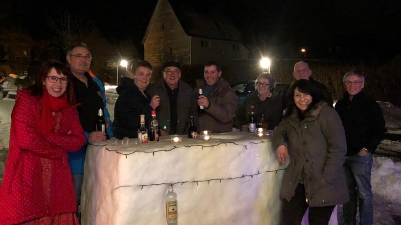 Eisbar-Party am Schlachthaus