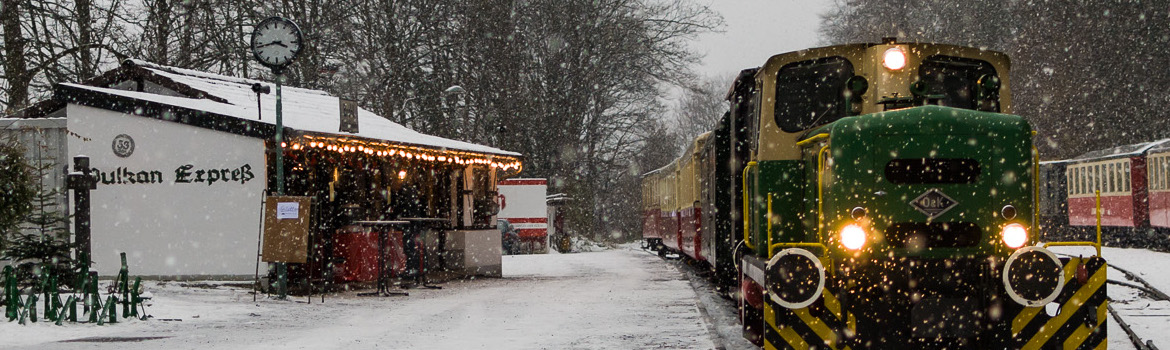 Erleben Sie die einzige 1000 mm Schmalspurbahn in Rheinland-Pfalz.