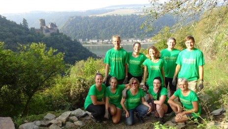 Welterbe Volunteers in Patersberg | © ZV Welterbe 