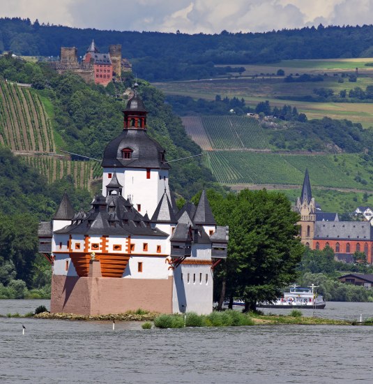 Pfalz Grafenstein bei Kaub | © Friedrich Gier